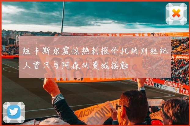 纽卡斯尔震惊热刺报价托纳利经纪人曾只与阿森纳曼城接触